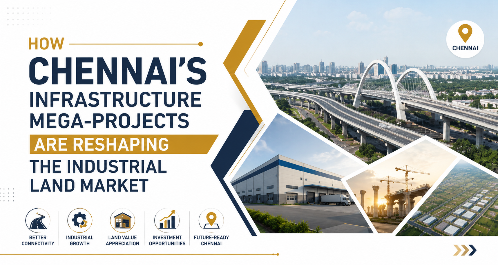 How Chennai’s Infrastructure Mega-Projects Are Reshaping the Industrial Land Market